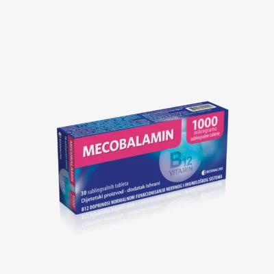 Mecobalamin 1000 µg tablete – vitamin B12 za nerve i energiju