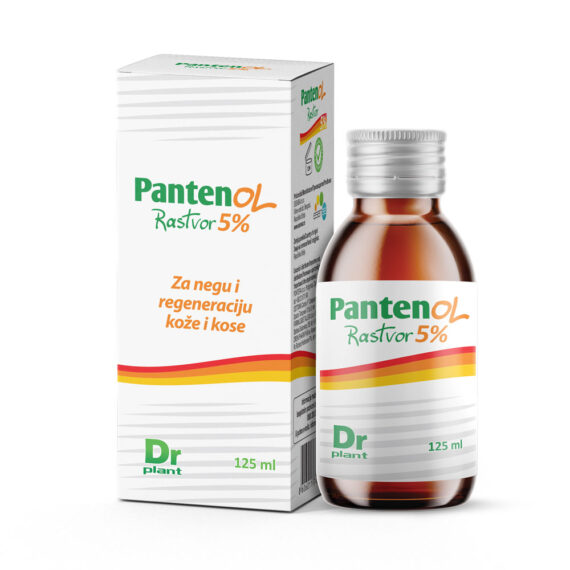 Dr Plant Pantenol rastvor 5% za regeneraciju kože i kose