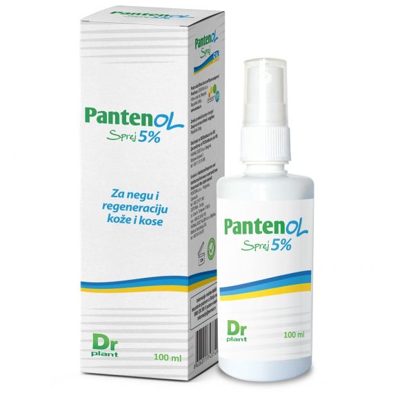 Dr Plant Pantenol sprej 5% za regeneraciju kože i kose