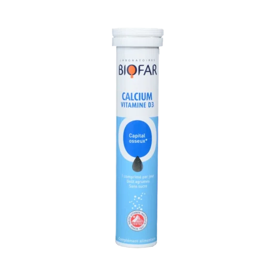 Biofar Kalcijum 500mg + vitamin D3 20 šumećih tableta
