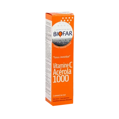 Biofar Vitamin C Acerola 1000 15 šumećih tableta