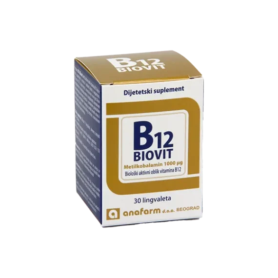 Anafarm B12 Biovit 30 lingvaleta