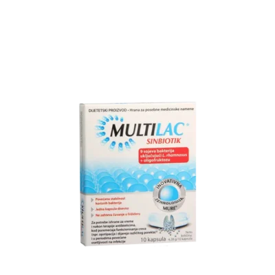 Multilac Sinbiotik 10 kapsula