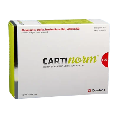 Cartinorm+D3 60 tableta