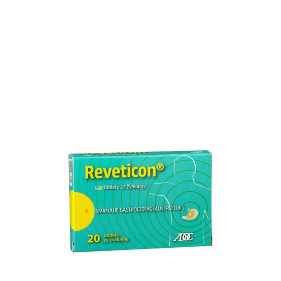 Reveticon 20 tableta za žvakanje