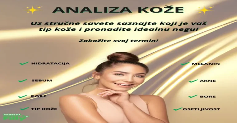 Besplatna analiza kože u Filly apotekama